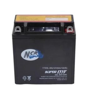 NCR Dio Akü 12V / 5AH Yatık Akü Motosiklet Aküsü